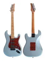 Westwood ST-70 Electric Guitar - Blue SSH Roasted Maple ST Style - Image 3