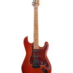 Westwood ST-70 Electric Guitar Walnut Satin Front View