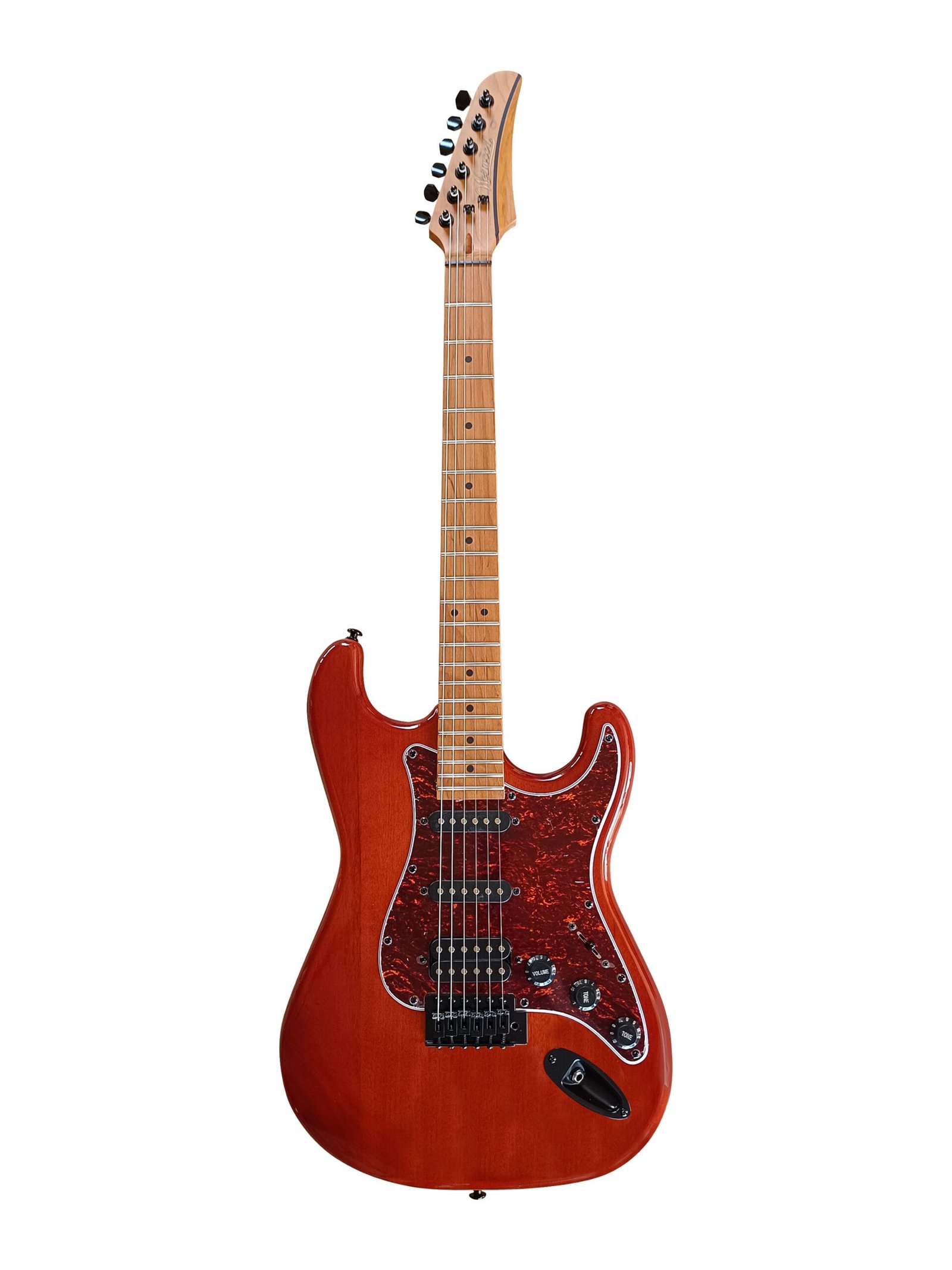 ST-70 WSN _1 Westwood ST-70 Electric Guitar Walnut Satin Front View