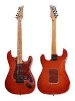 Westwood ST-70 Electric Guitar - Walnut Satin SSH Roasted Maple ST Style - Image 3