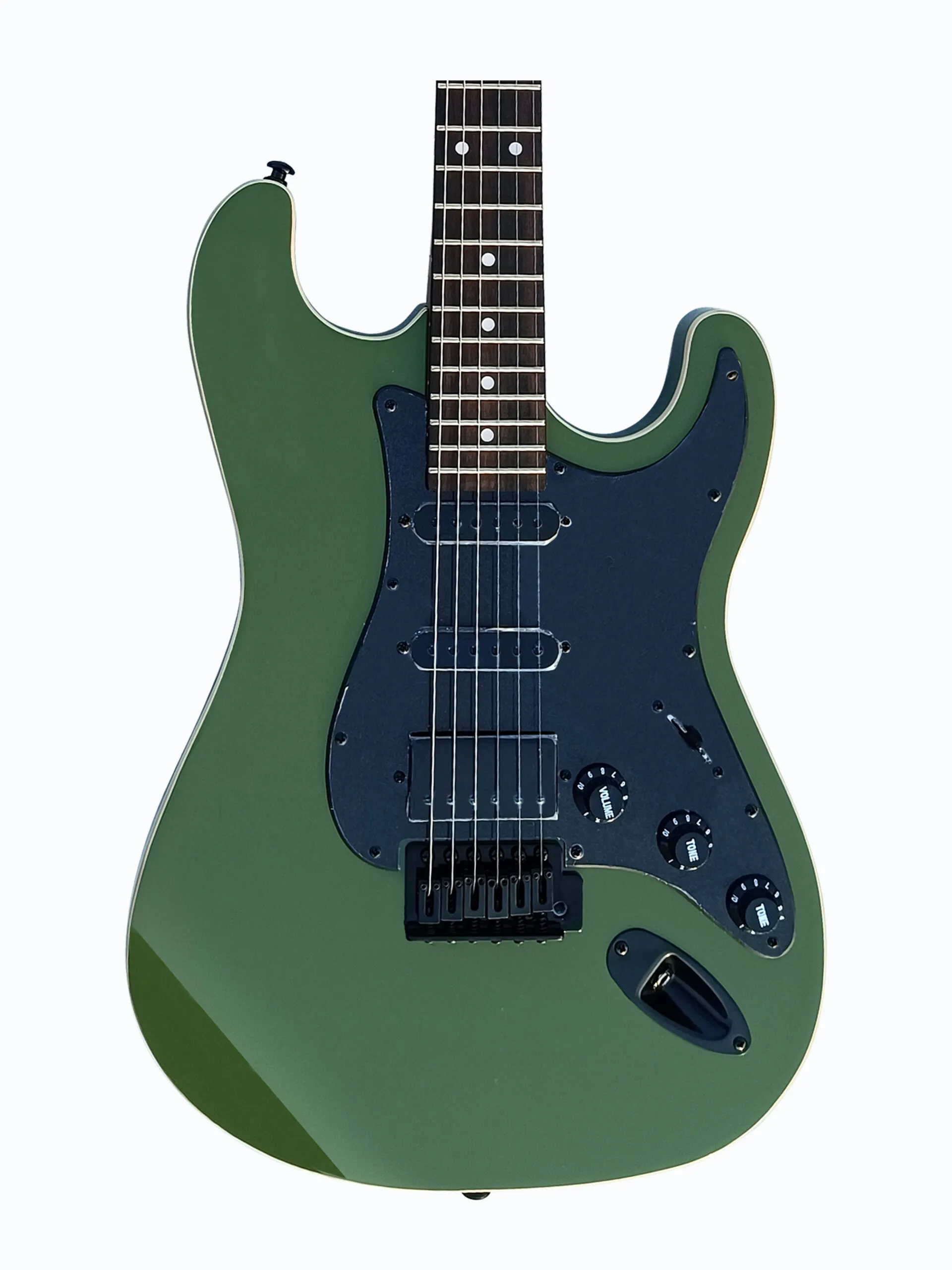 Westwood YFD-10 Electric Guitar - Army Green - Image 4