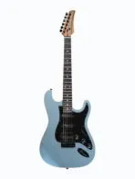 Westwood YFD-10 Electric Guitar Metallic Blue Front View