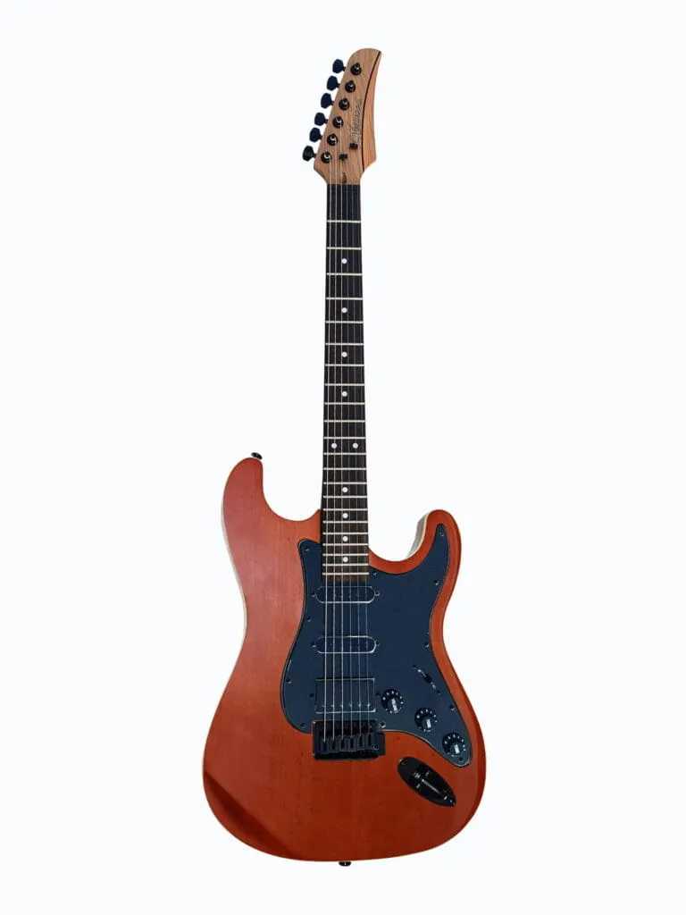 Westwood YFD-10 Electric Guitar walnut Front View
