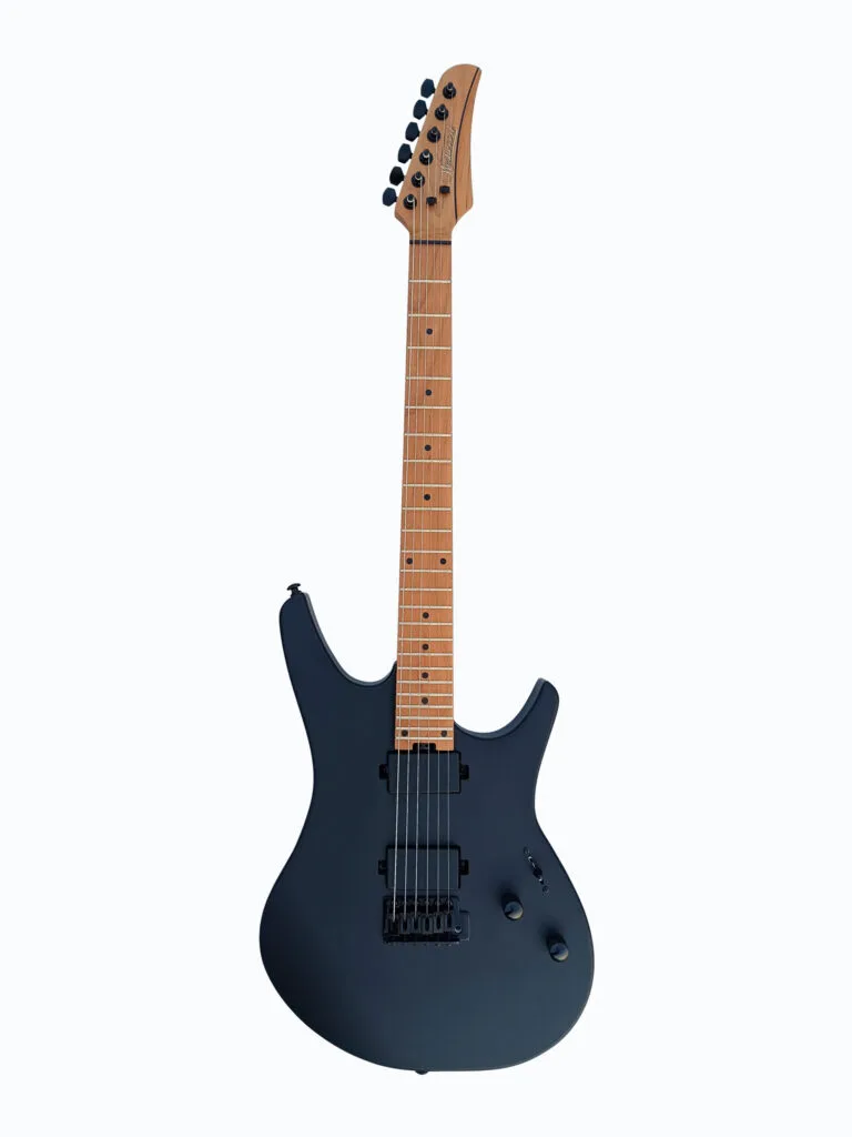Westwood YFD-100 Electric Guitar Black Front View