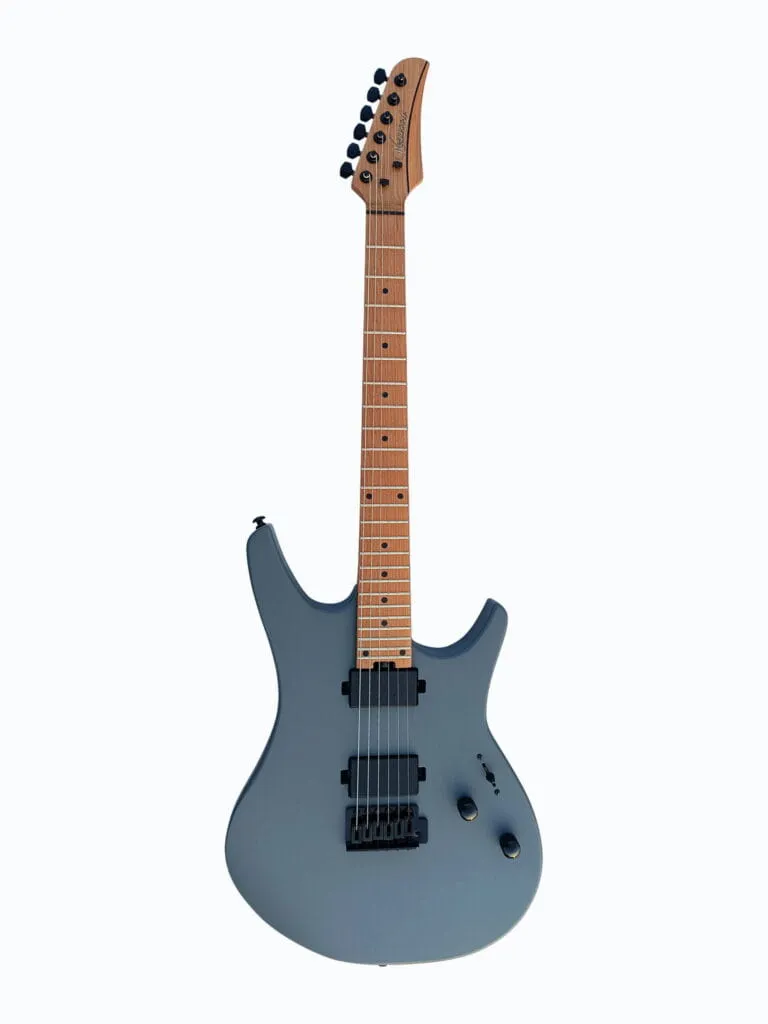 Westwood YFD-100 Electric Guitar Grey Front View