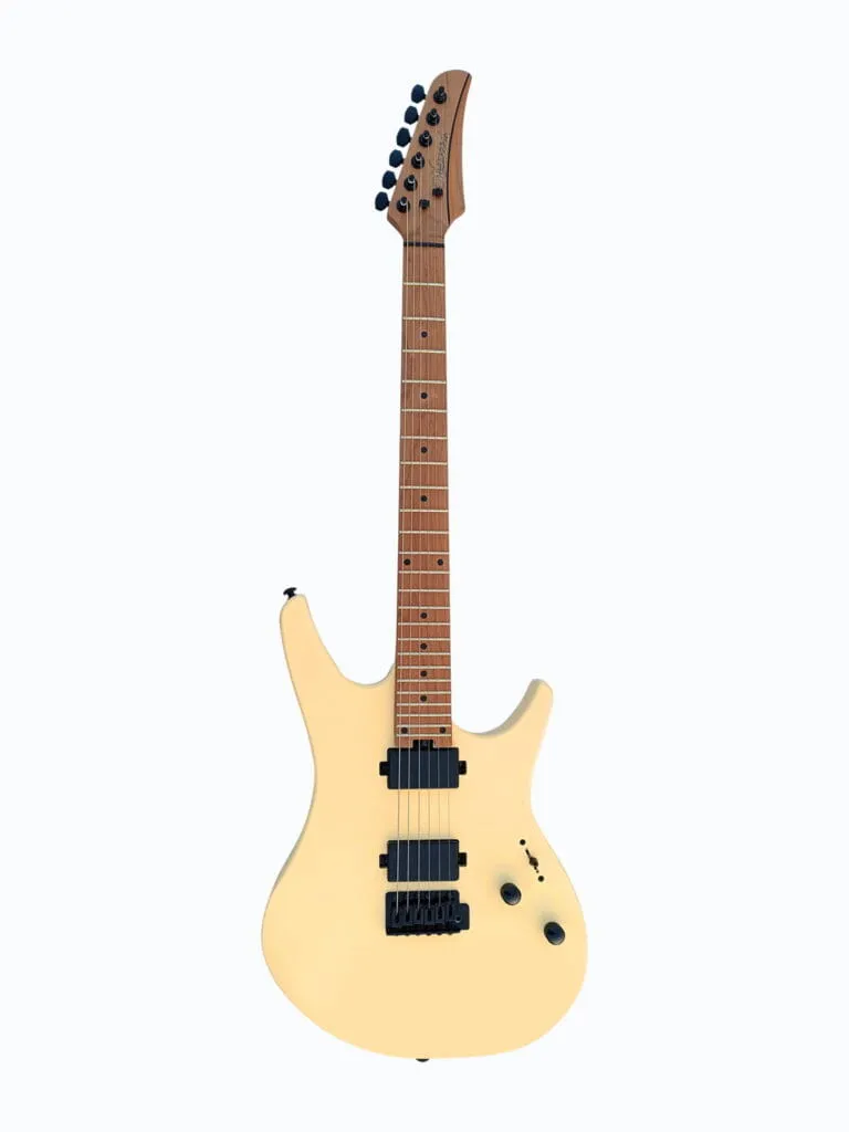 Westwood YFD-100 Electric Guitar Honey Yellow Front View