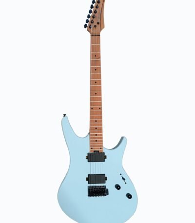 Westwood YFD-100 Electric Guitar Sky Blue, Westwood YFD-100 Sky Blue, dual humbucker electric guitar India, HH electric guitar India, sky blue satin electric guitar India, satin finish electric guitar India, blue Alder body electric guitar India, roasted maple neck electric guitar India, roasted maple fingerboard electric guitar India, intermediate electric guitar India, buy sky blue electric guitar India, ST style electric guitar India, Westwood guitar India, The Guitar Collective, natural satin blue electric guitar India, HH pickup electric guitar India, electric guitar under 20000 India, sky blue guitar India, fresh colour electric guitar India, light blue electric guitar India