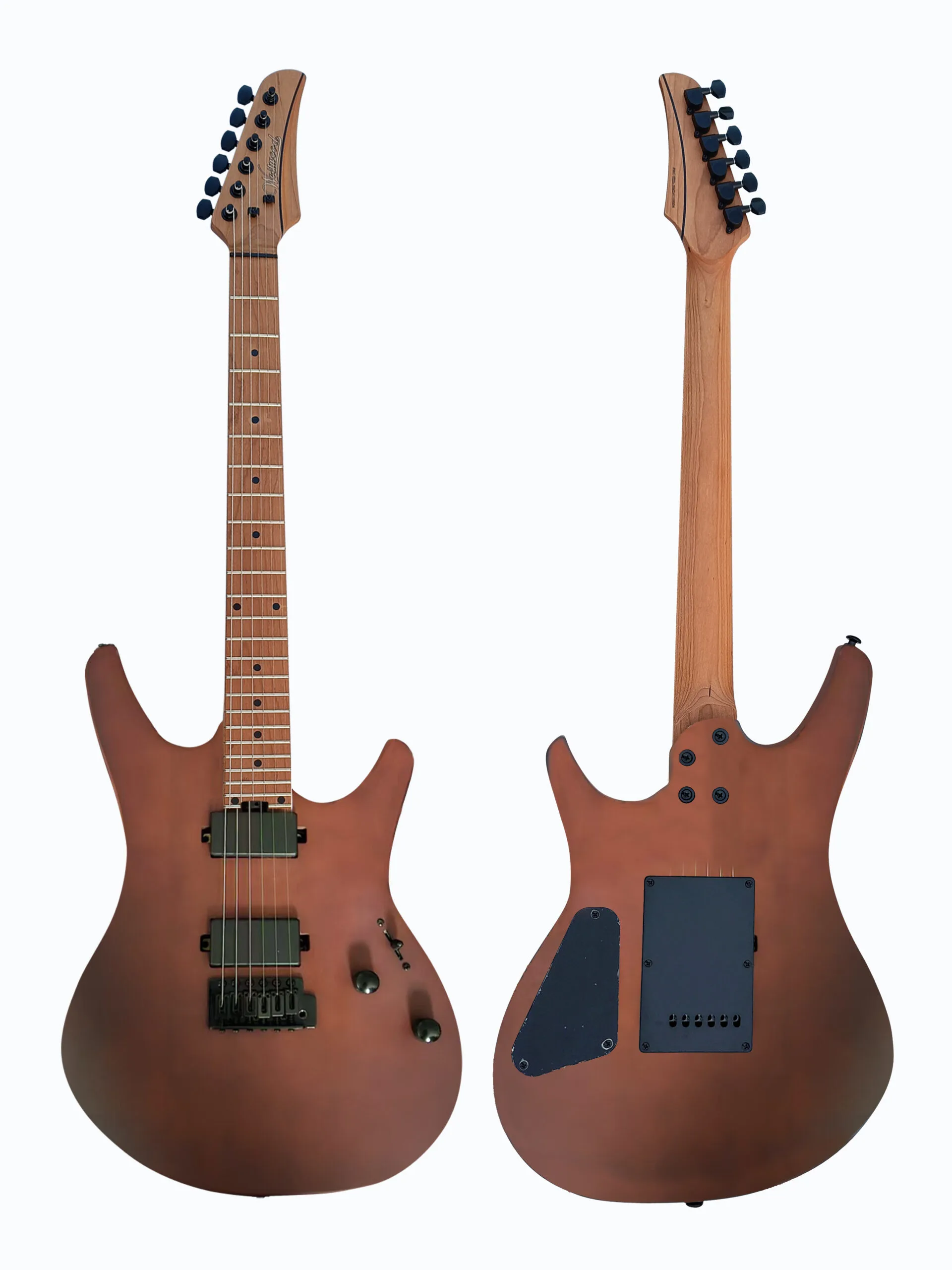 Westwood YFD-100 Electric Guitar - Walnut - Image 3