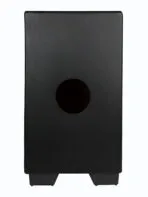 Clapbox CB11 Snare Cajon Drum - Black Natural Oak Front Plate - Image 3