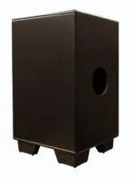 Clapbox CB11 Snare Cajon Drum - Black Natural Oak Front Plate - Image 4