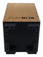 Clapbox CB11 Snare Cajon Drum - Black Natural Oak Front Plate - Image 5