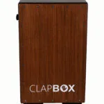 Clapbox CB65 Adjustable Snare Cajon Brown Front View India