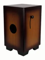 Clapbox CB65 Adjustable Snare Cajon Drum - Brown Birch Front Plate - Image 2