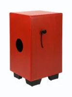 Clapbox CB40 Red Cajon Snare Cajon 3 Internal Snares 30x30x52cm