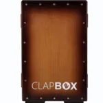 Clapbox CB45 Cajon Crate Design Birch Front Plate Brown Sunburst 3 Internal Snares India