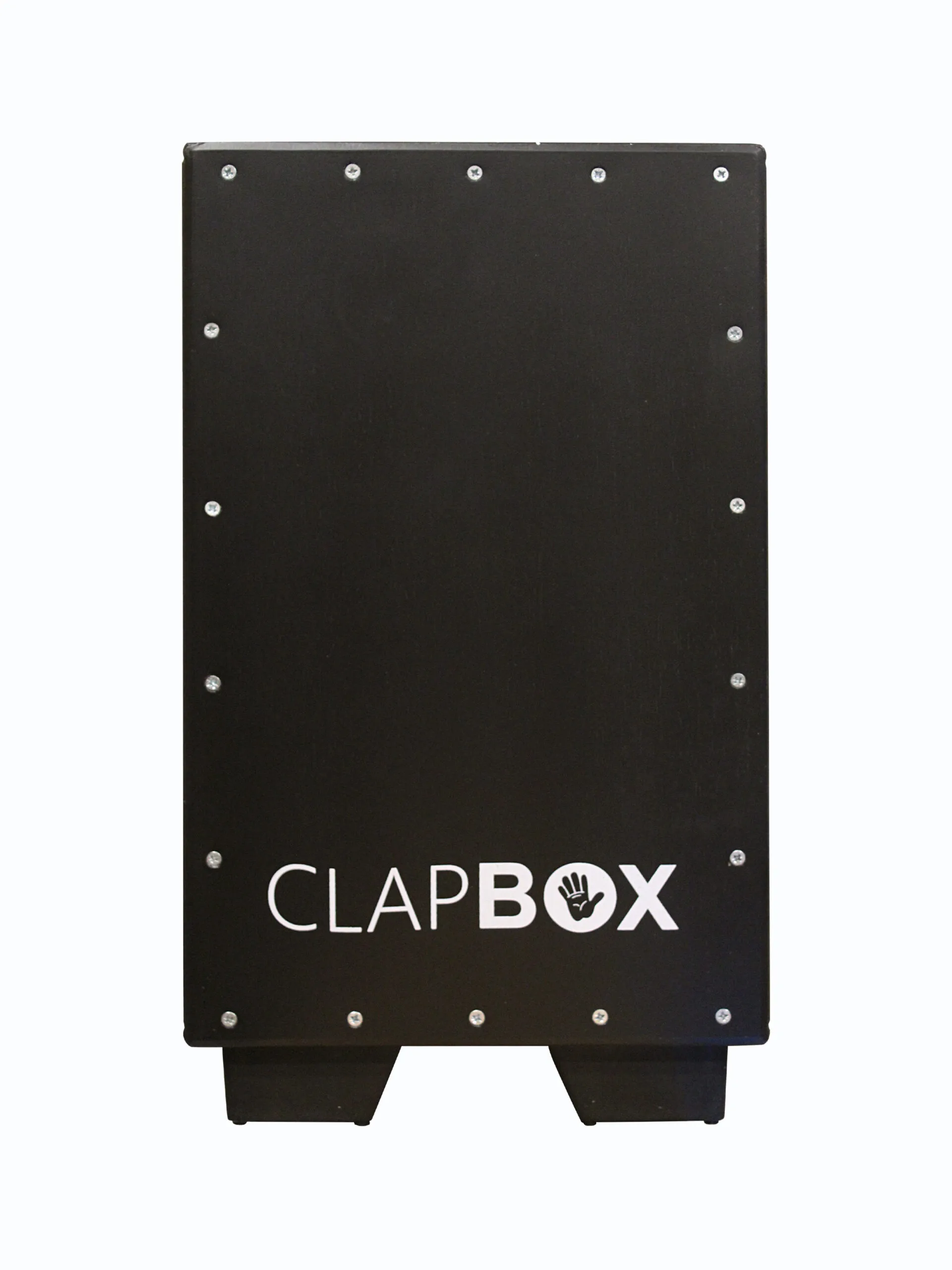 Clapbox CB50 Adjustable Cajon Black Oak Front Plate 3 Adjustable Internal Snares