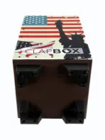 Clapbox Graphic Cajon - USA Flag American - Image 4