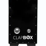 Clapbox CB22 Jingle Cajon Drum - Black Teak Front