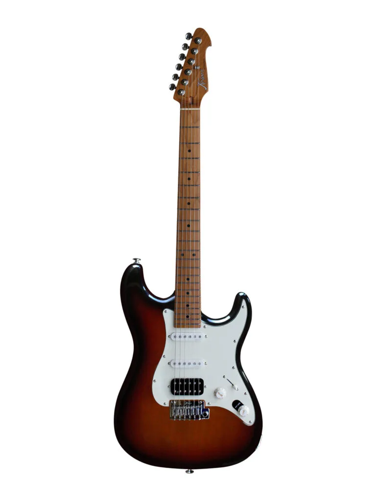 Keipro KS Standard-M SSH Sunburst Alnico Pickup Guitar