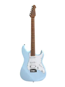 Keipro KS30-R SSH Sonic Blue Roasted Maple Neck Guitar