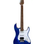 Keipro KS60-M SSH Transparent Blue Flame Maple Guitar