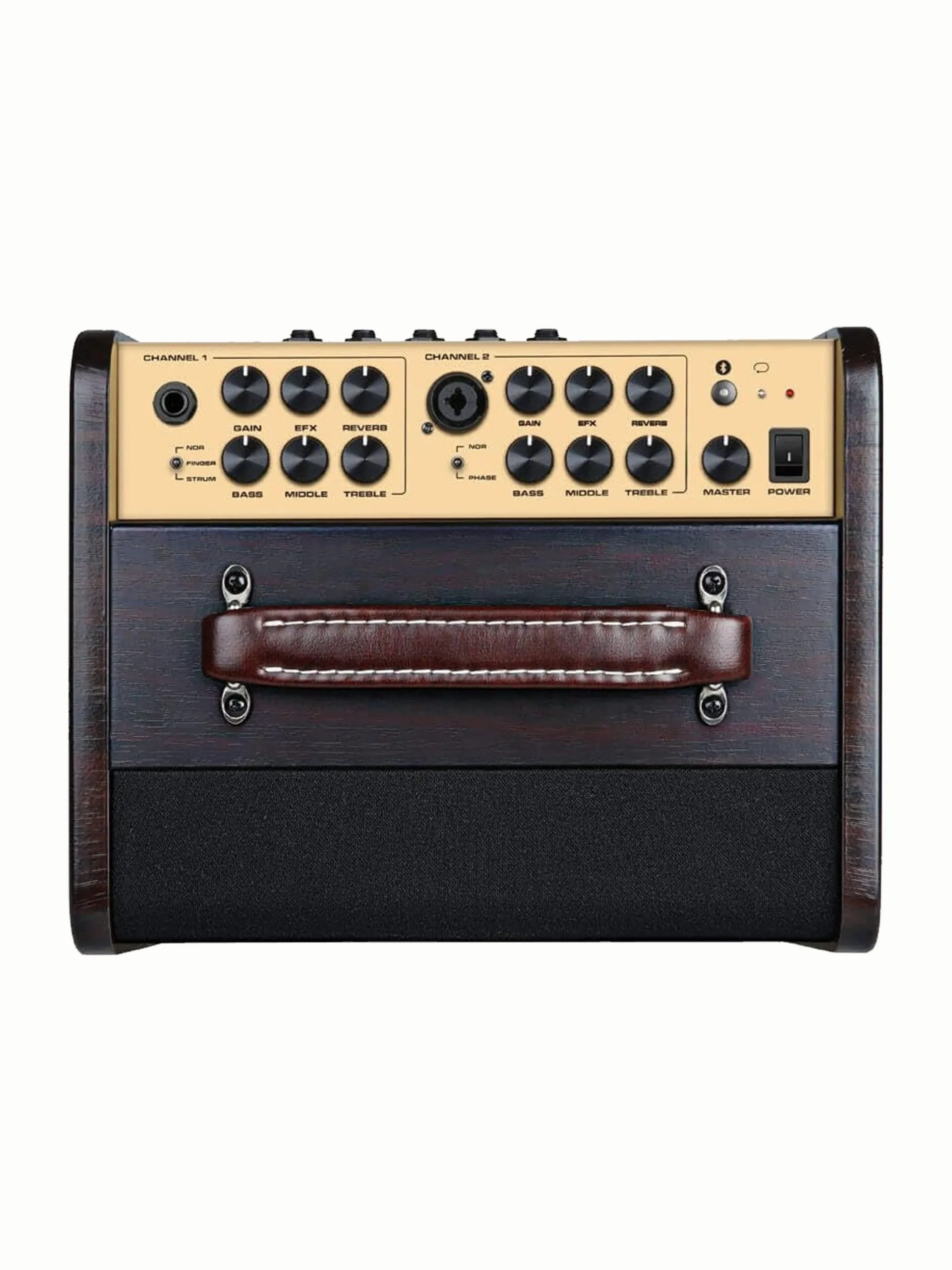 NUX AC-80 80W Battery-Powered Acoustic Guitar Amplifier - Image 3