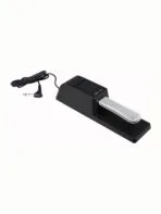 NUX NSP-10 Universal Sustain Pedal Piano Style Chrome Metal Polarity Switch