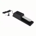 NUX NSP-10 Universal Sustain Pedal Piano Style Chrome Metal Polarity Switch