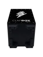 Clapbox Flow Rock and Roll Cajon - Walnut Front Plate MDF Body - Image 3