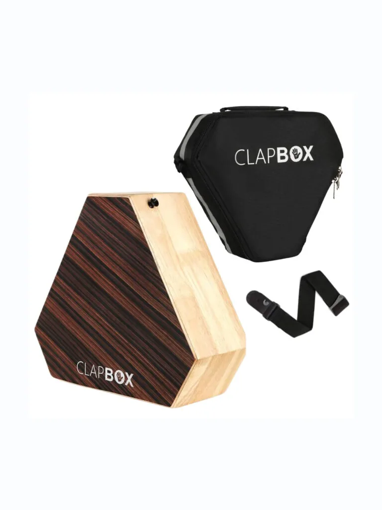 Clapbox Travel Cajon CB200 2-in-1 Cajon Bongo Diamond Shape with Bag India